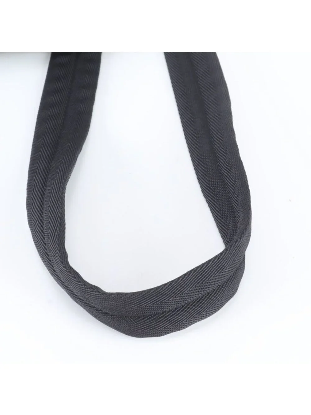 Prada Tessuto Nylon Triangle Logo Shoulder Bag Crossbody Messenger Black